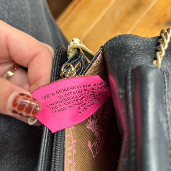 Juicy Couture Black Crossbody Bag with Studs - Picture 7 of 11